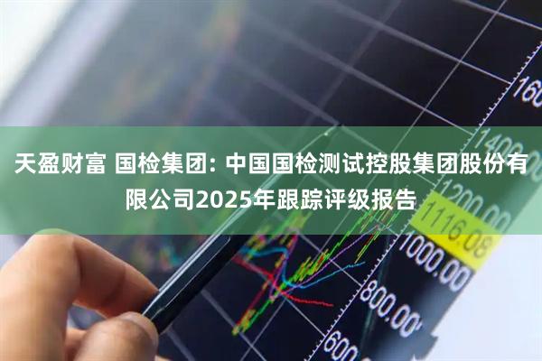 天盈财富 国检集团: 中国国检测试控股集团股份有限公司2025年跟踪评级报告