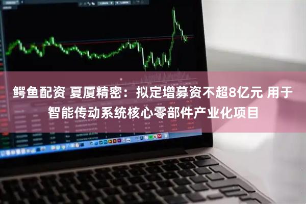 鳄鱼配资 夏厦精密：拟定增募资不超8亿元 用于智能传动系统核心零部件产业化项目